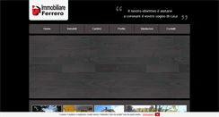 Desktop Screenshot of immobiliareferrero.it